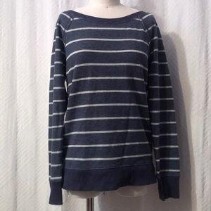 American Eagle Striped Pullover